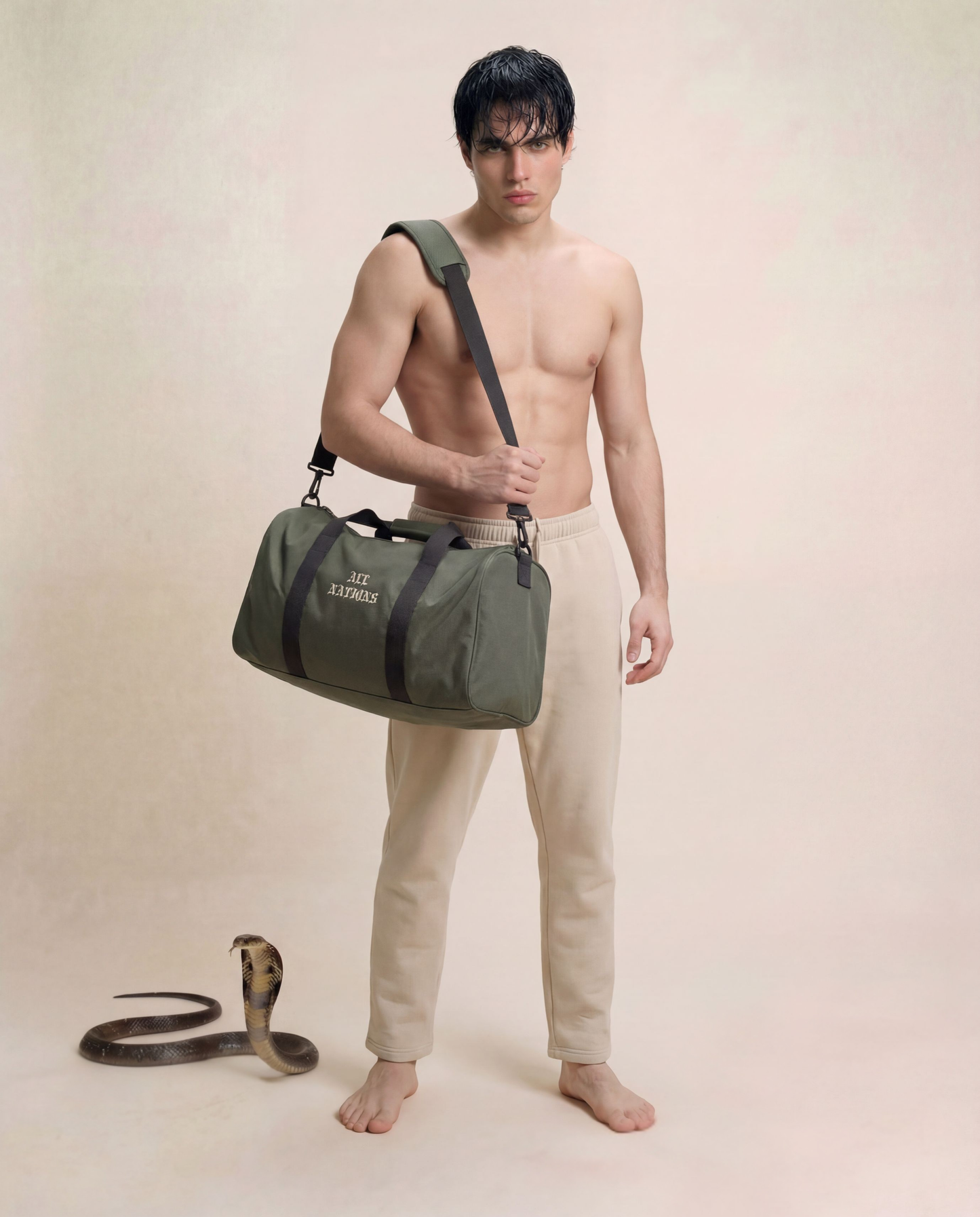 All Nations Cypress/Black Travel Bag